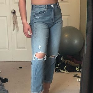 COPY - brand new american eagle mom jeans